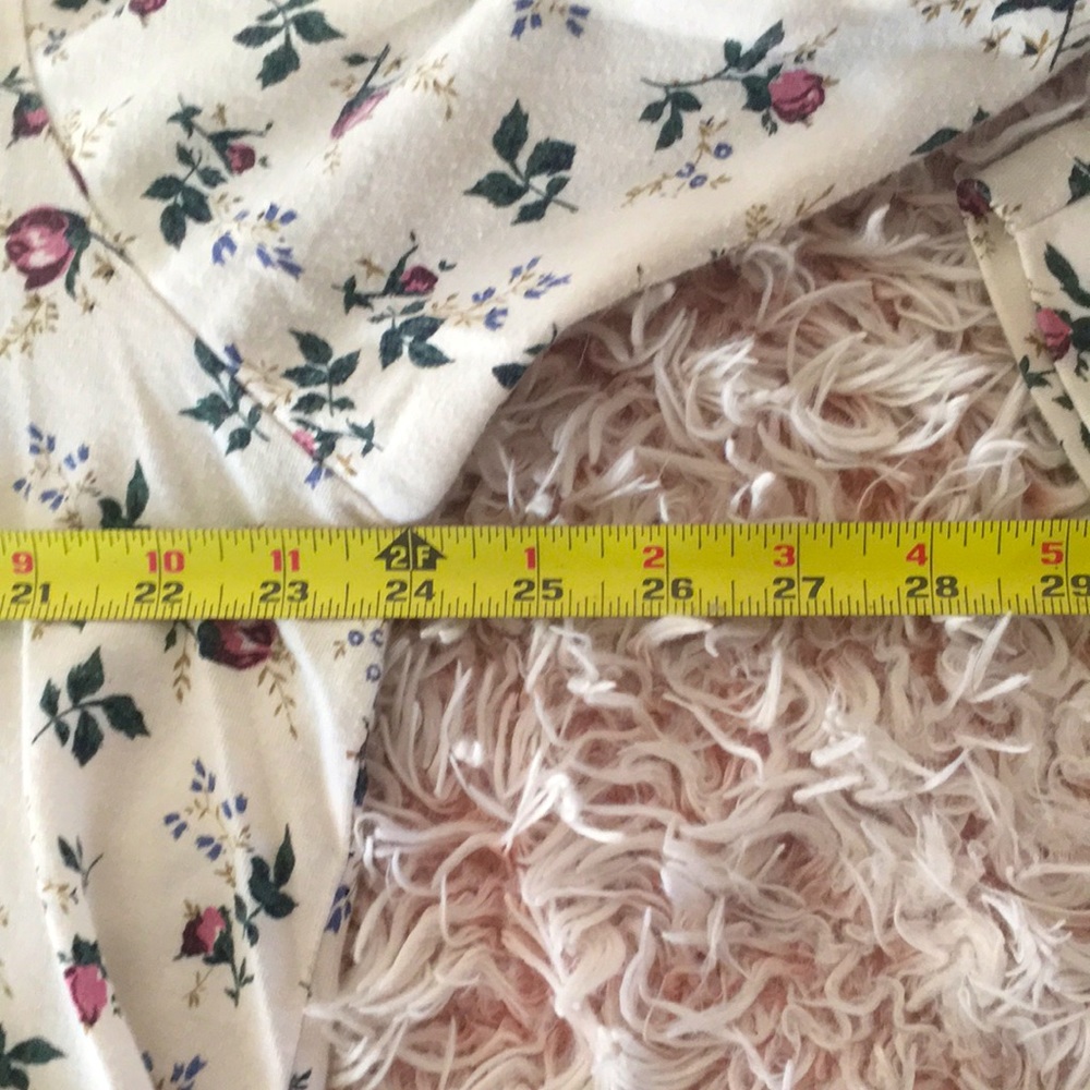 💐VTG floral cottage core button down shirt - Picture 9 of 10